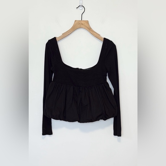 Fore bubble long sleeve top , sz small - Picture 2 of 6